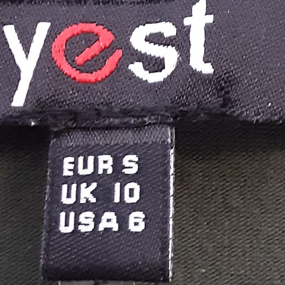 Yest European Brand - Green Long Sleeve Top Blouse T-shirt Size S/M - Picture 9 of 10